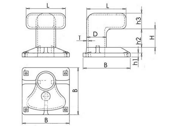 Curved Type Bollard